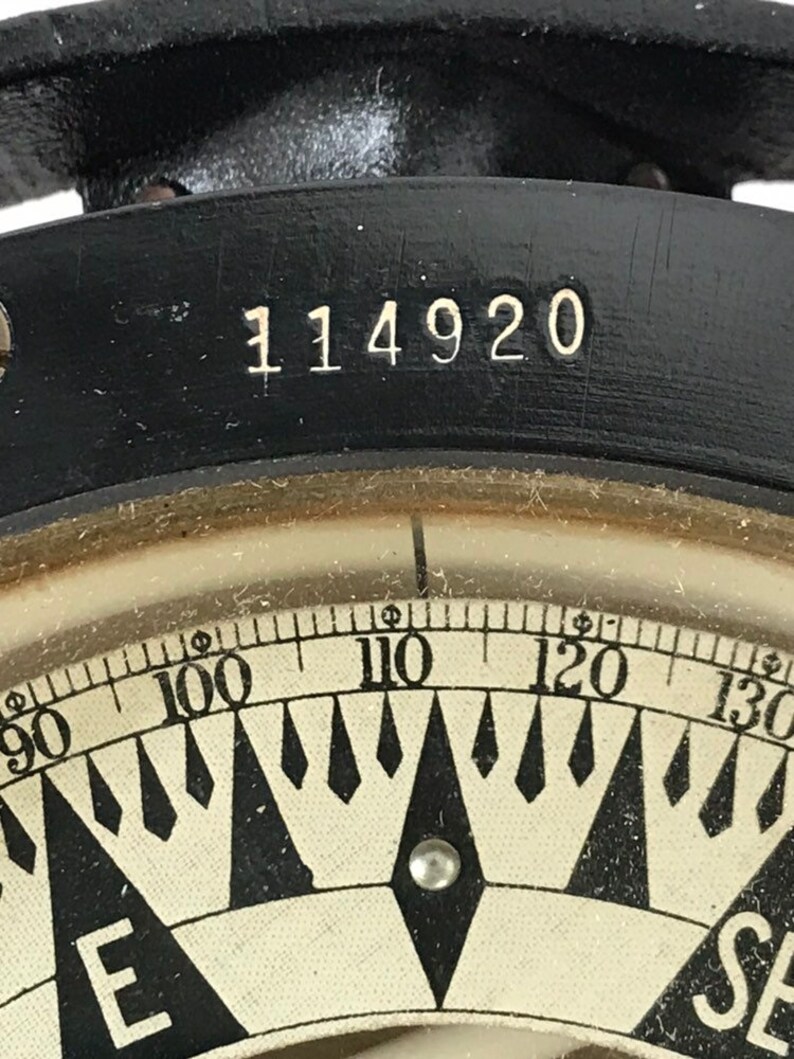 Antique Negus Ritchie Compass Pembroke Mass. Binnacle Etsy