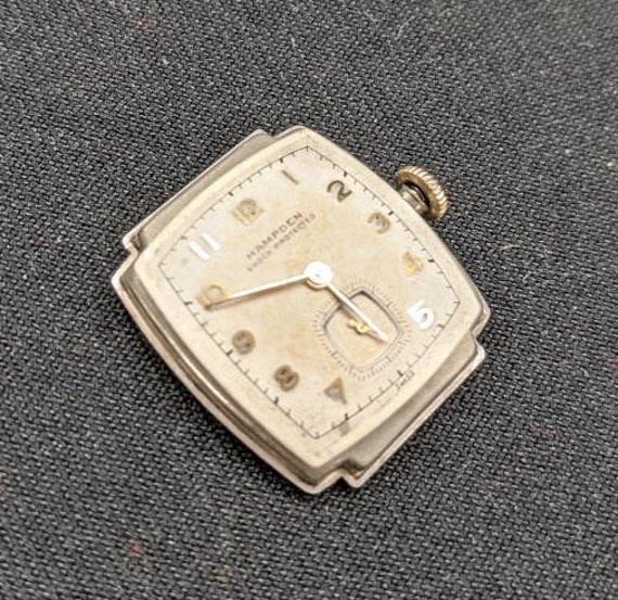Vintage Hampden Men's Wrist Watch Mid Sized | 194… - image 8
