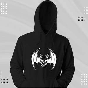Iron-On Skull-bat Reflector. Clothing Reflector: High Visibility and Safety.