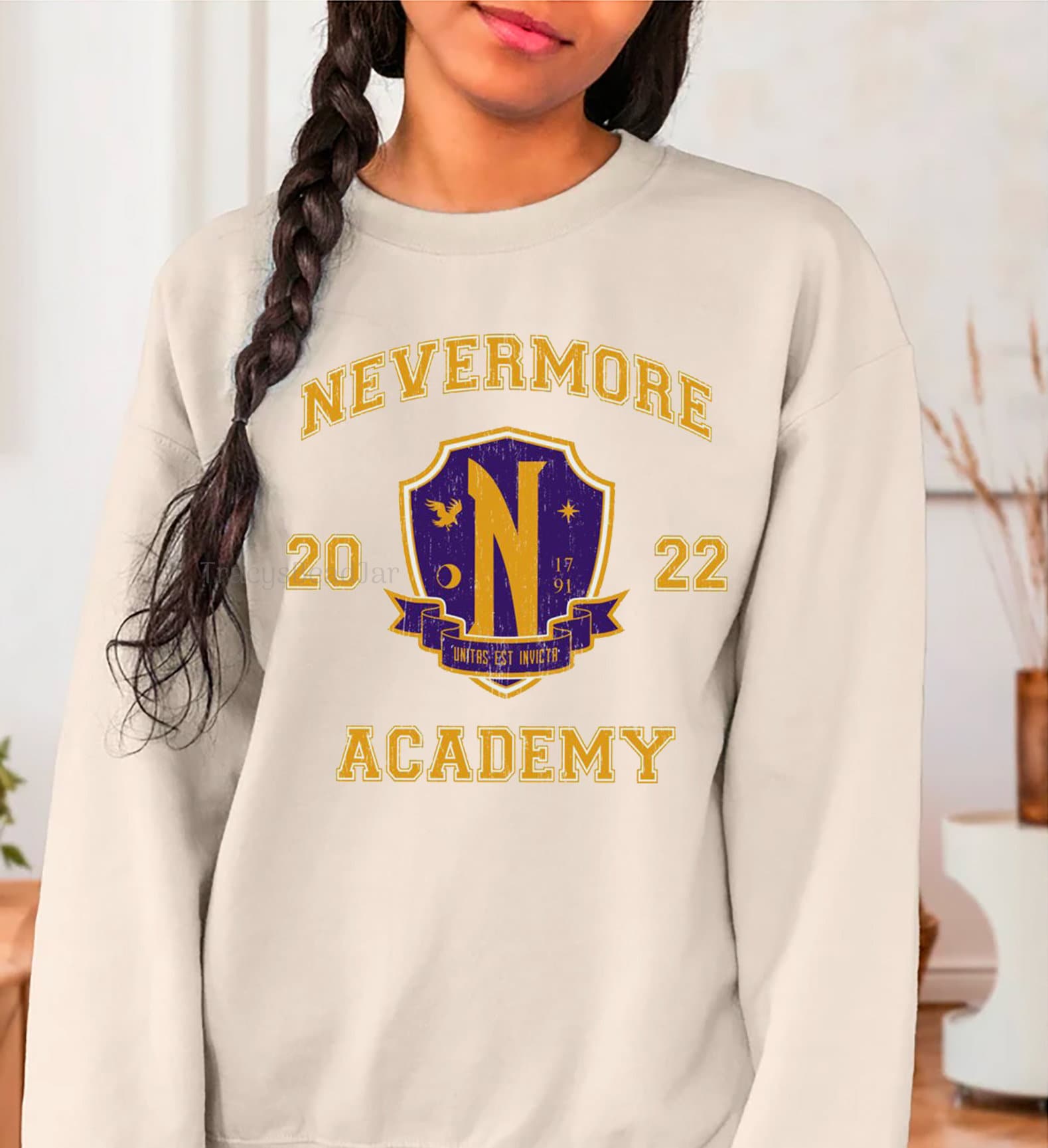 Discover Nevermore Academy Sweatshirt, Wednesday Sweatshirt, 2022 Wednesday Shirt, Wednesday Family Sweatshirts