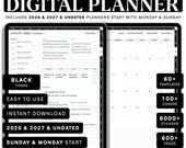 Portrait Digital Planner 2026 2027 & Undated, Goodnotes Planner, Daily Planner, Weekly Planner, Notability Planner, iPad Planner