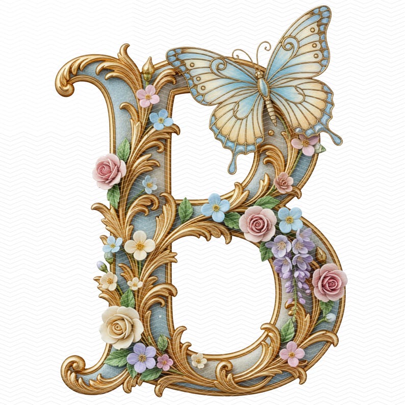 May include: A set of three ceramic mugs with a speckled, cream-colored glaze. Each mug features a different hand-painted floral design in shades of blue, green, and yellow. The mugs have a simple, rounded shape and a comfortable handle.