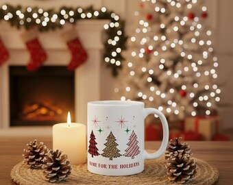Home for the Holidays Mug - Christmas Realtor Closing Gift - Holiday Housewarming Gift - New Home Gift -  11oz 15oz Ceramic Mug - Gift
