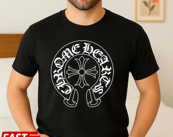 The Metal Cross Life Like Chrome Heart Tshirt - Etsy