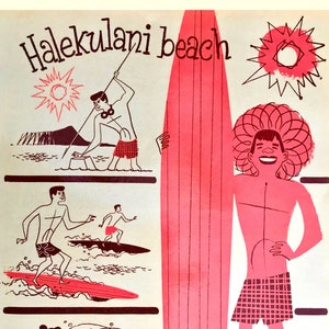 Capa do menu do café da praia de Halekulani para download digital