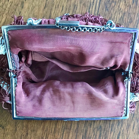 Antique French  Evening Purse - image 7