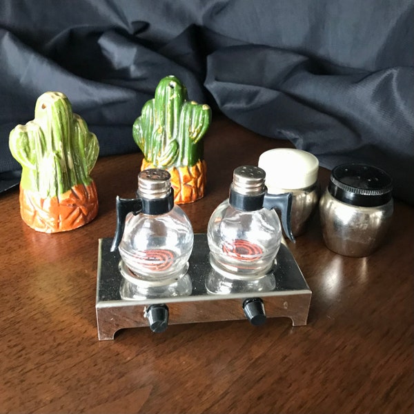 3 Vintage Salt and Pepper Shakers Sets