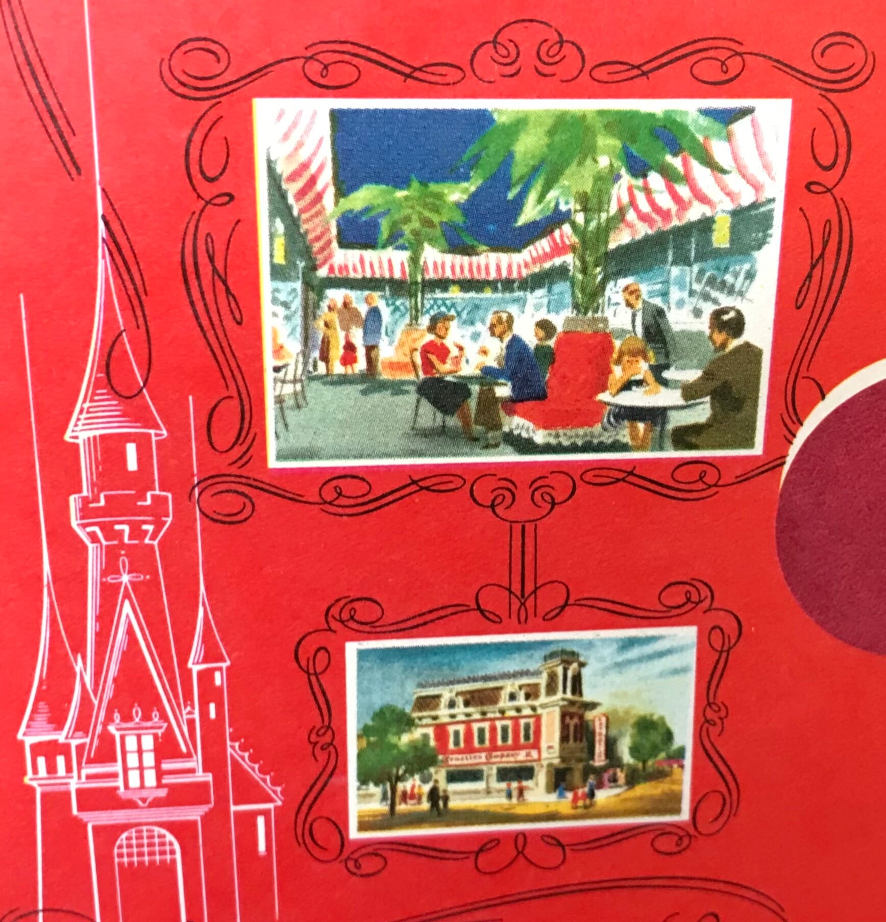 1962 Disneyland Carnation Milk Postcard Menu Etsy