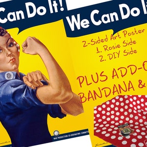 ROSIE the RIVETER We Can Do It Poster 24 x image 9