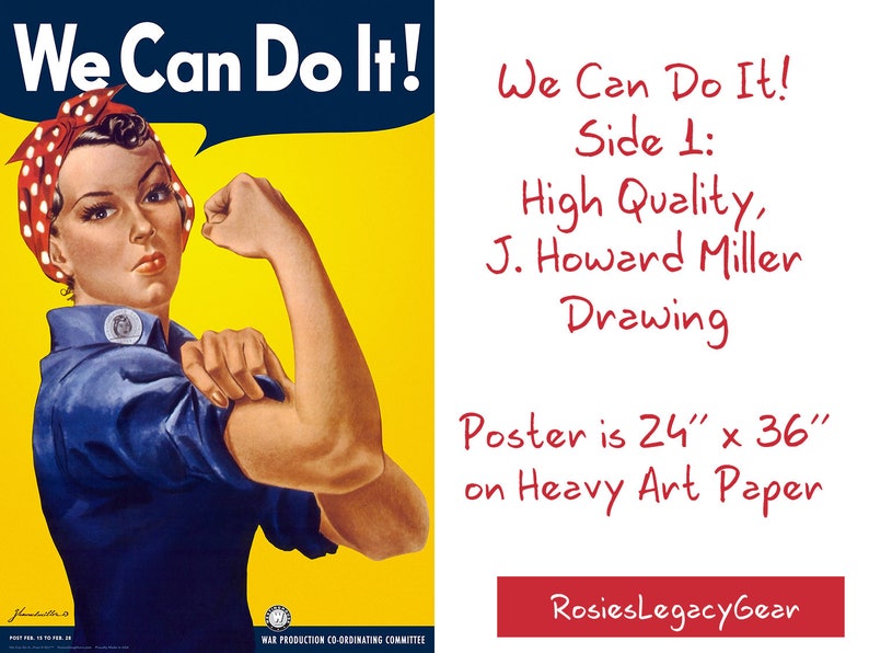 ROSIE the RIVETER We Can Do It Poster 24 x image 3
