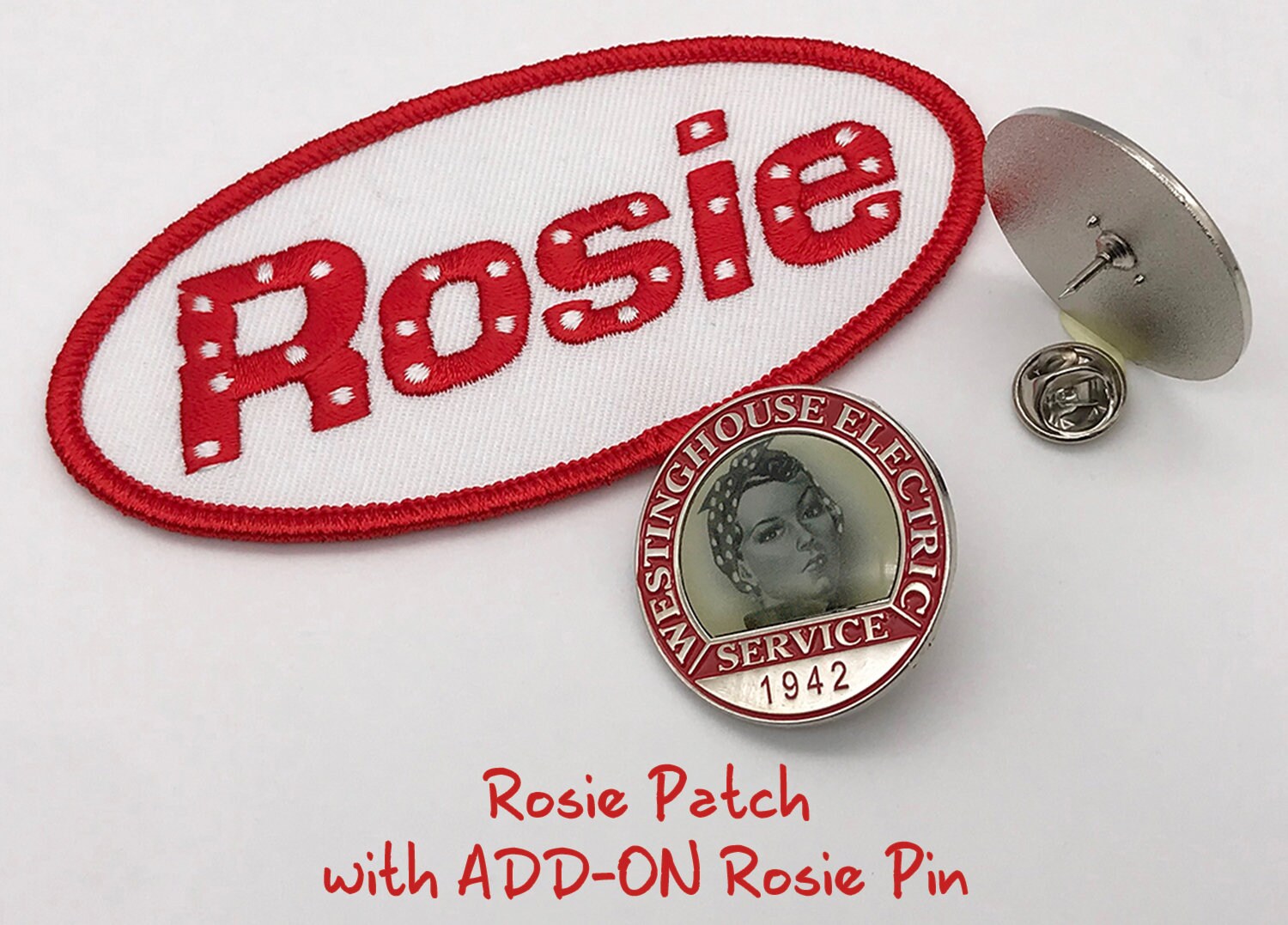 Rosie The Riveter Name Tag Printable