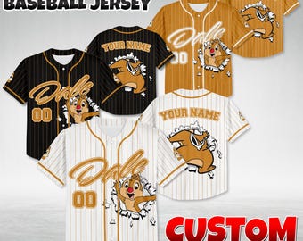 Maglia da baseball Disney Dale personalizzata, regalo personalizzato