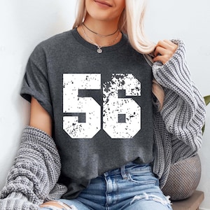 Custom Number Shirt, Game Day Number Shirt, Custom School Team Number Shirt, Personalized Sports Number, Custom Mascot Shirt