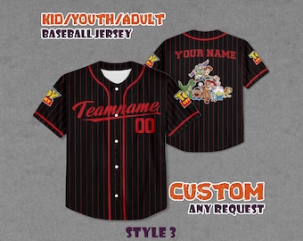 Custom Toy Story Baseball Jersey, Pixar Family Matching Shirt