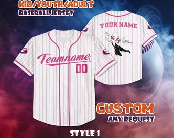 Camiseta de béisbol personalizada de Gwen Stacy, Spidey y sus amigos