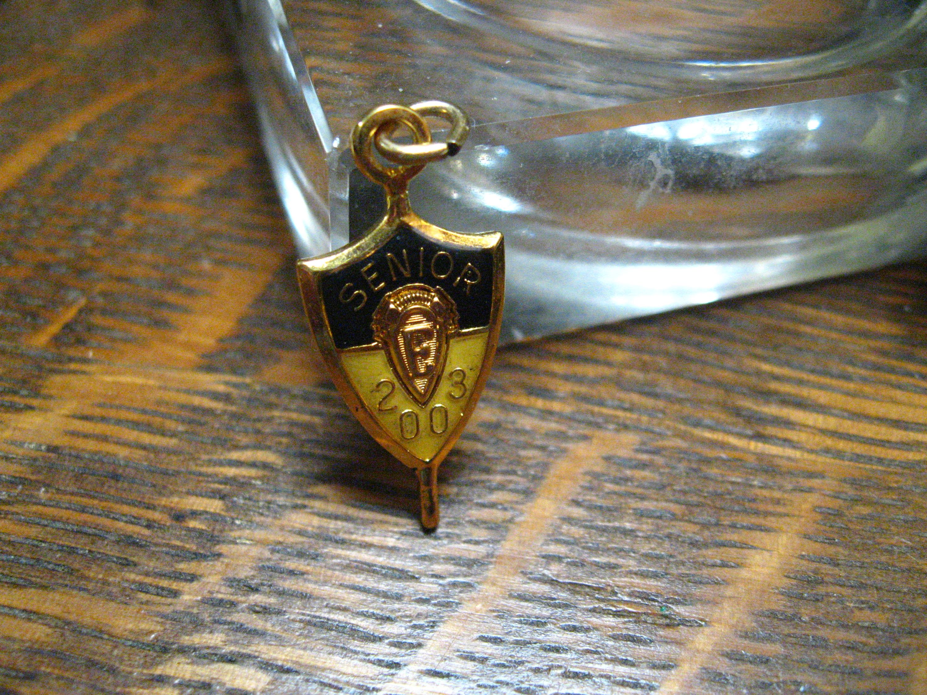 Senior Key 2003 Vintage Jostens Pendant - Etsy