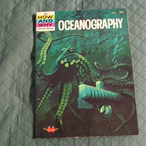 How And Why Wonder Book Of Oceanography 1964