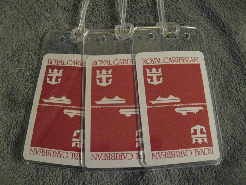 Luggage labels royal caribbean