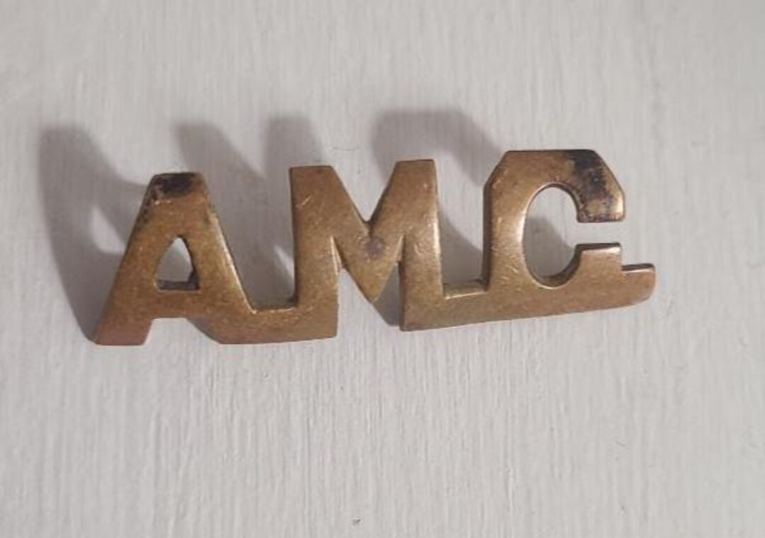 Amc Math Label Pin WWII N.S. Meyer AMC Air Force Military Uniform Lapel Pin - Mobility ...