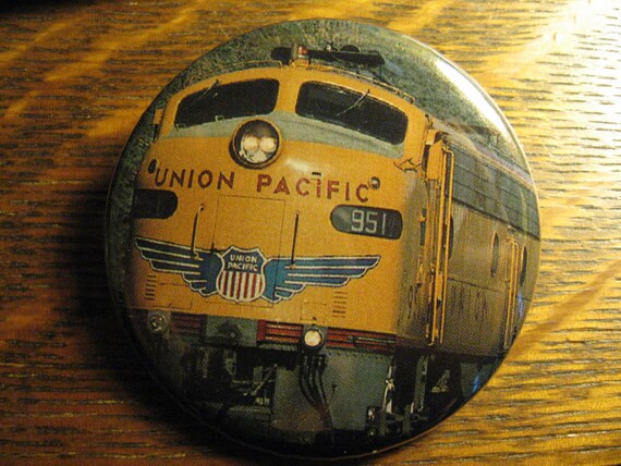Union Pacific 951 Zug Eisenbahn Motor Auto Werbung Logo Etsy