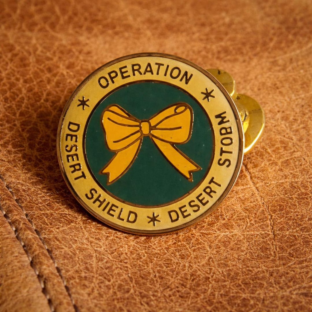 Operation Desert Shield Desert Storm 1991 Lapel Pin - Etsy
