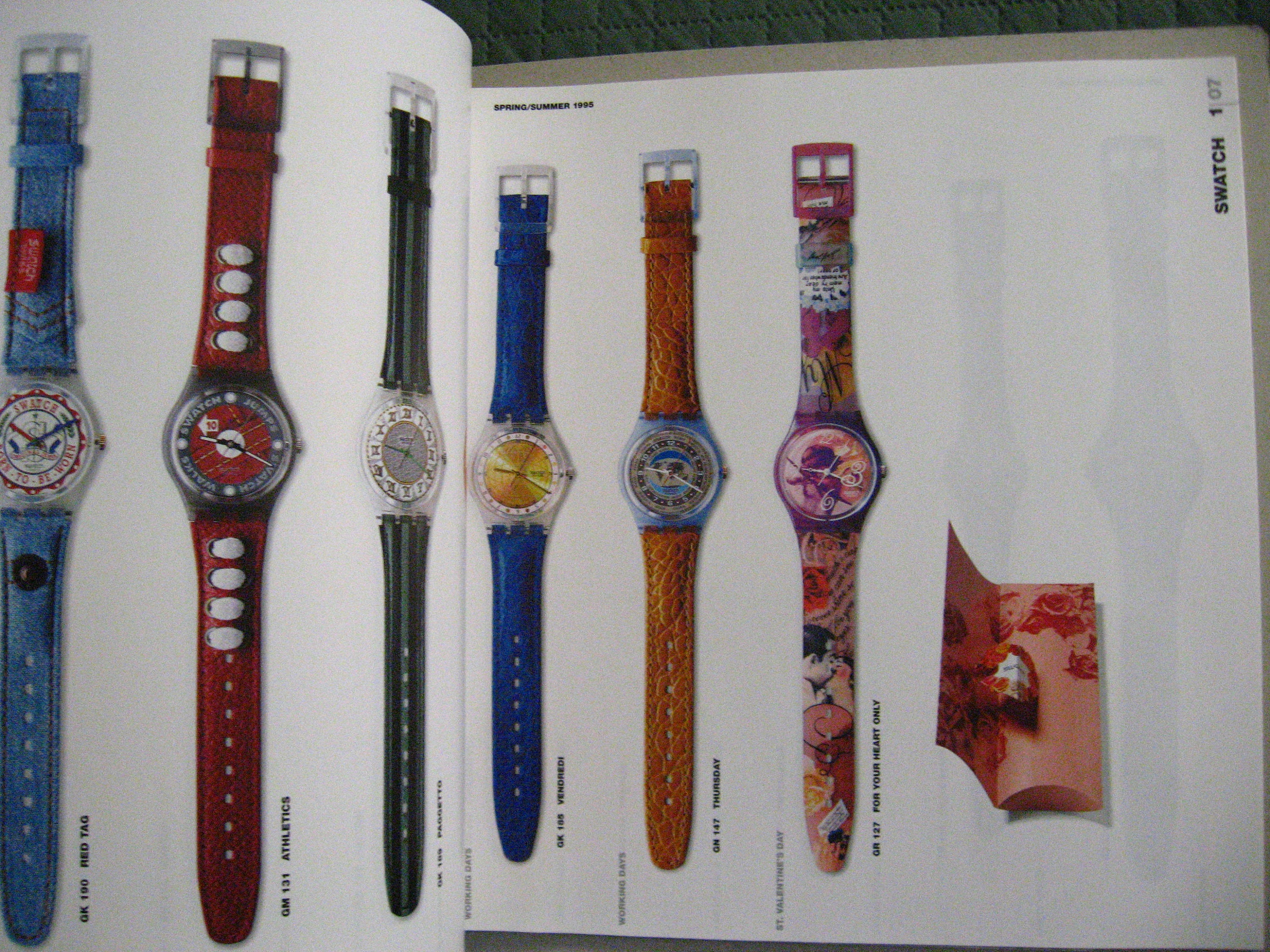 Swatch Watch Phones 1995-1997 Catalog Book - Etsy