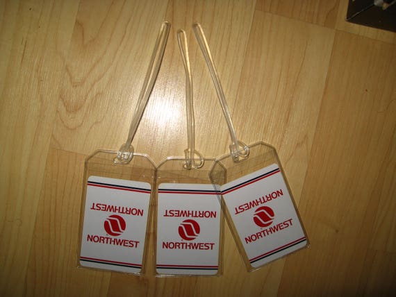 Northwest Airlines Gepackanhanger Vintage Retro Spielen Etsy