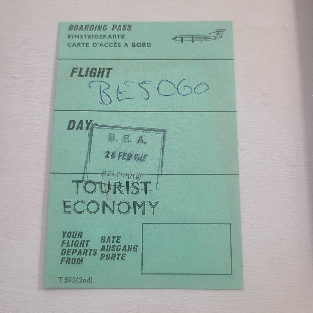 British Airways Tickets - Etsy