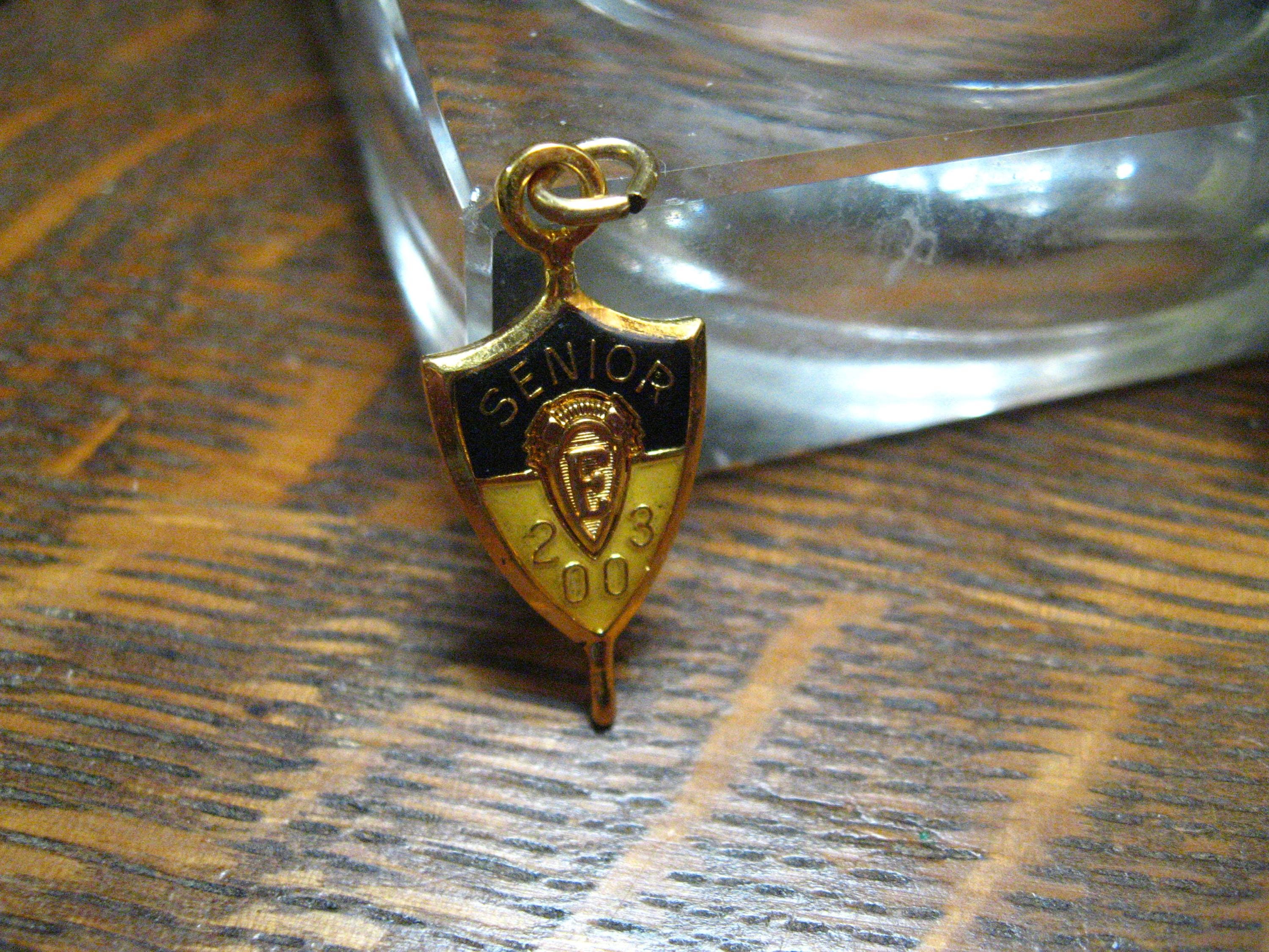 Senior Key 2003 Vintage Jostens Pendant - Etsy