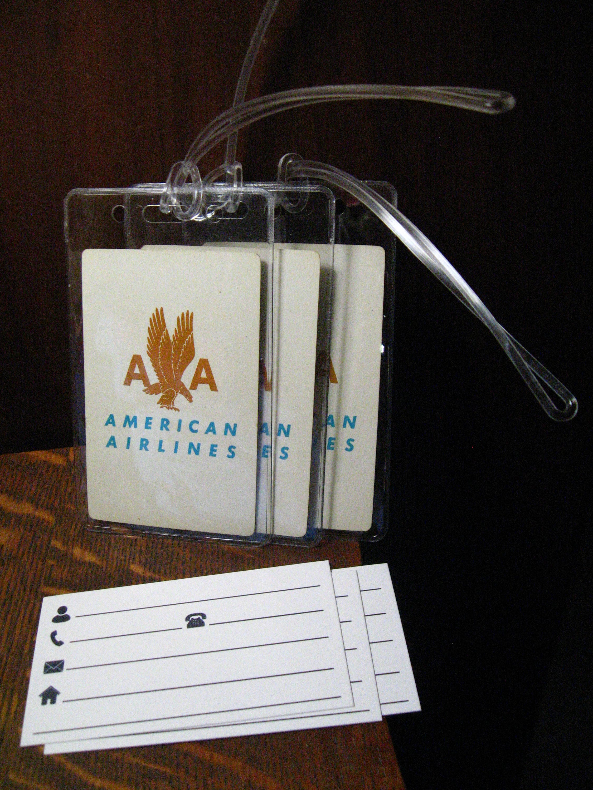 Vintage American Airlines Bag Tag - Etsy