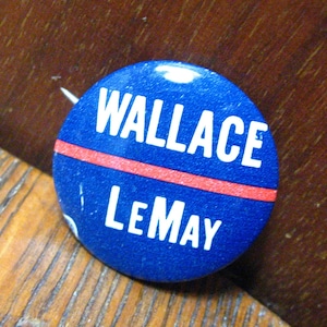 George Wallace Für USA Präsident 1968 Anstecknadel