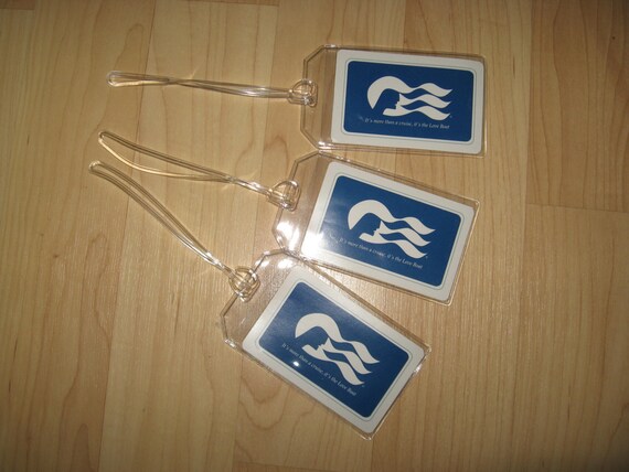 princess cruise luggage tags