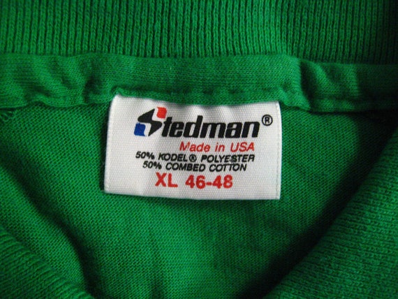 Vintage Stedman 1990's Polo Shirt XL - image 6