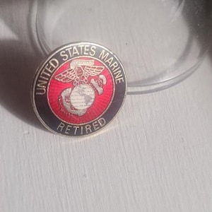 Vintage Usmc Pin - Etsy