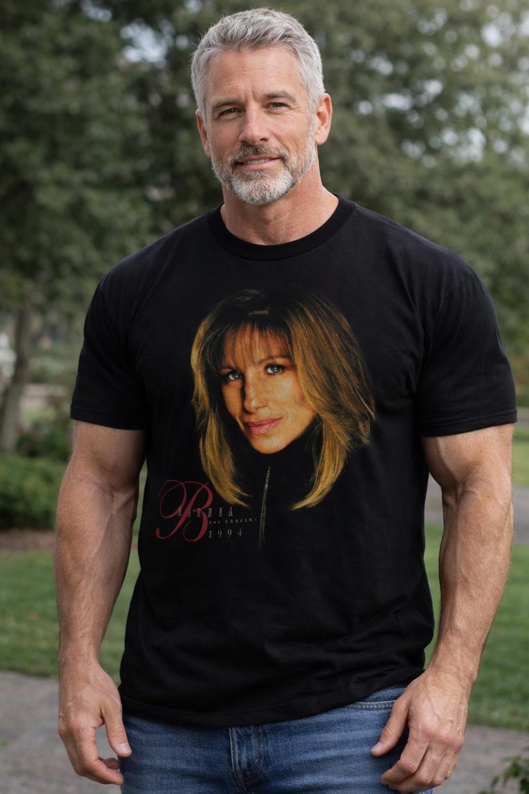 バーバラストライサンドBarbra The Concert Tシャツ Barbra Streisand 1994 Concert T Shirt Large - Vintage Music Icon