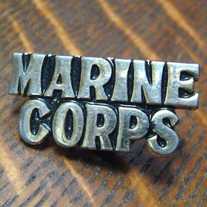 United States Marine Corps Vintage Jacket Lapel Pin