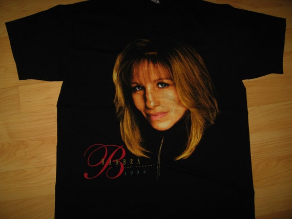 Barbra Streisand 1994 Concert T Shirt Large - Vintage Music Icon