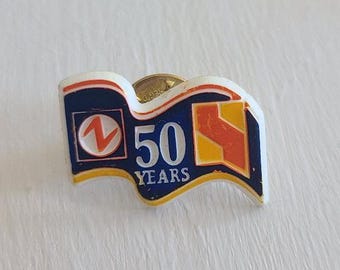 ヴィンテージ 中華人民共和国建国50周年記念バッジ ラペルハット