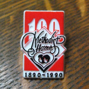 Methodist Children&#39;s Home 1990 Vintage Lapel Pin