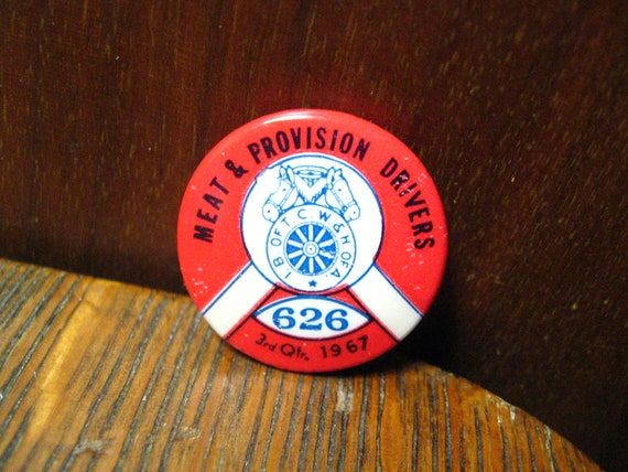 I.B. OF T.C.W. & H OF A Teamsters Union 1967 Lape… - image 1