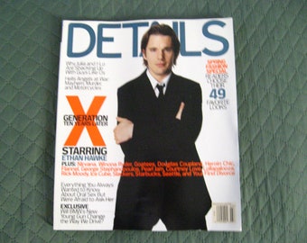 Details Magazine mars 2002 Ethan Hawke