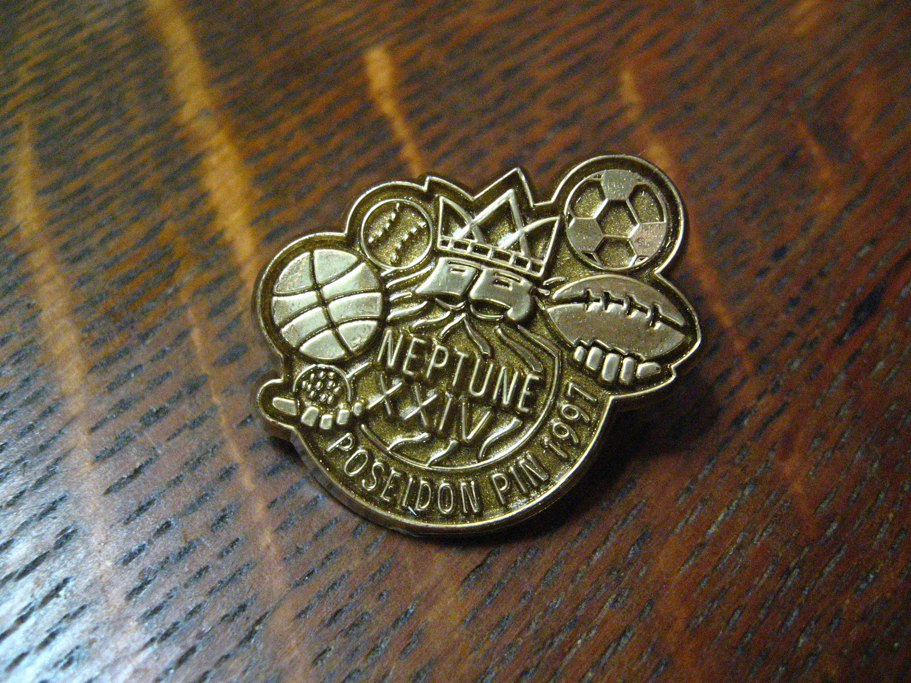 ネプチューン フェスティバル XXIV ポセイドン ピン 1997 ヴィンテージ