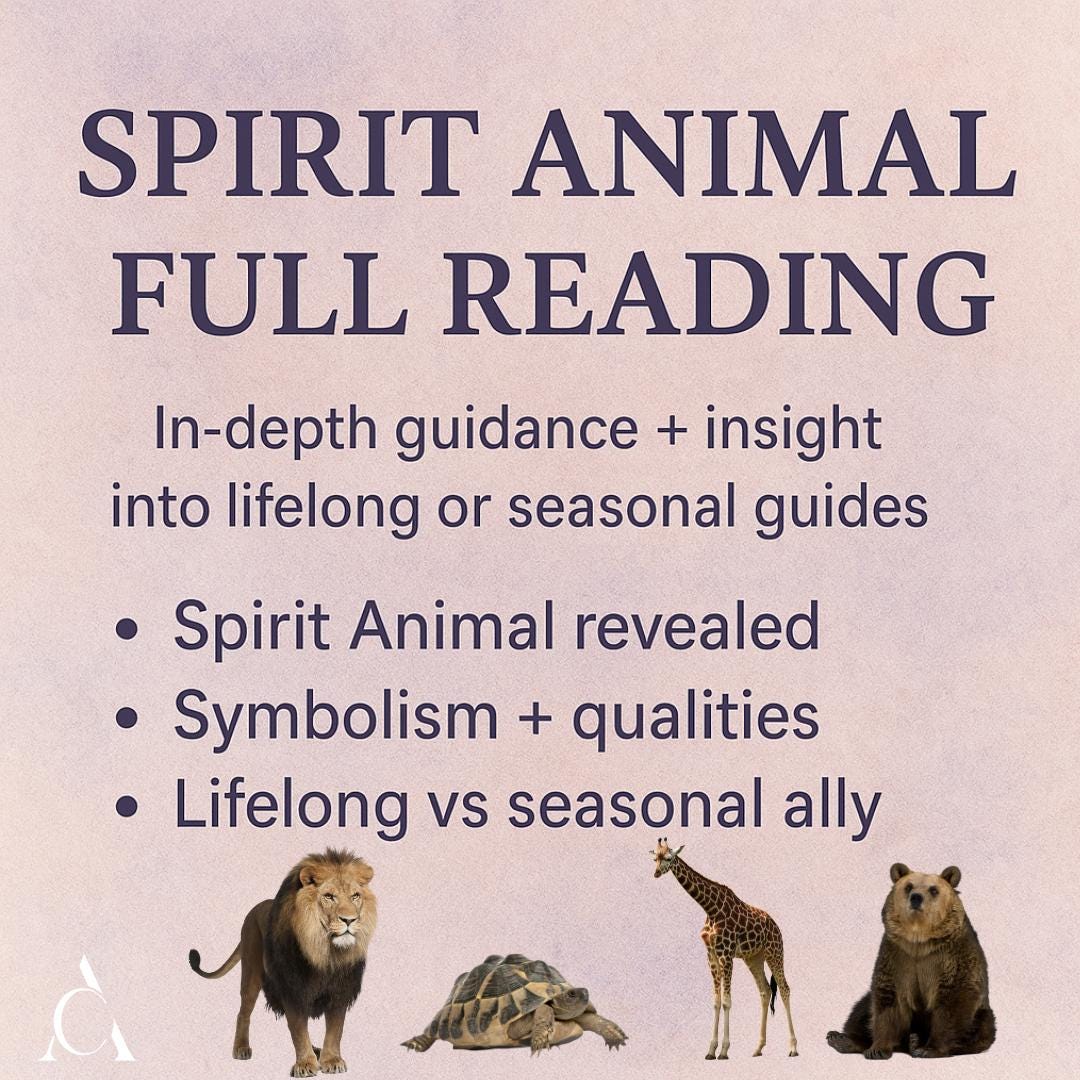 Spirit Animal Reading – Discover Your Totem Animal & Guidance Message ...