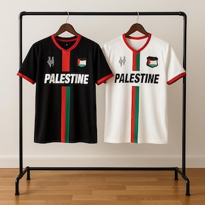 Palestine Football Jersey 2025 | Men & Youth Training Kit | Limited Edition Soccer Shirt | Commemorative Sports T-shirt