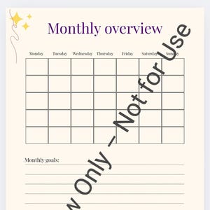 Wellness and Self-Care Planner | Digital A4 PDF | Daily, Weekly & Monthly Planning | Self-Care Journal | Instant Download