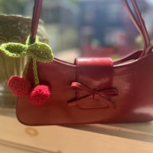 Cherry Bag Charm