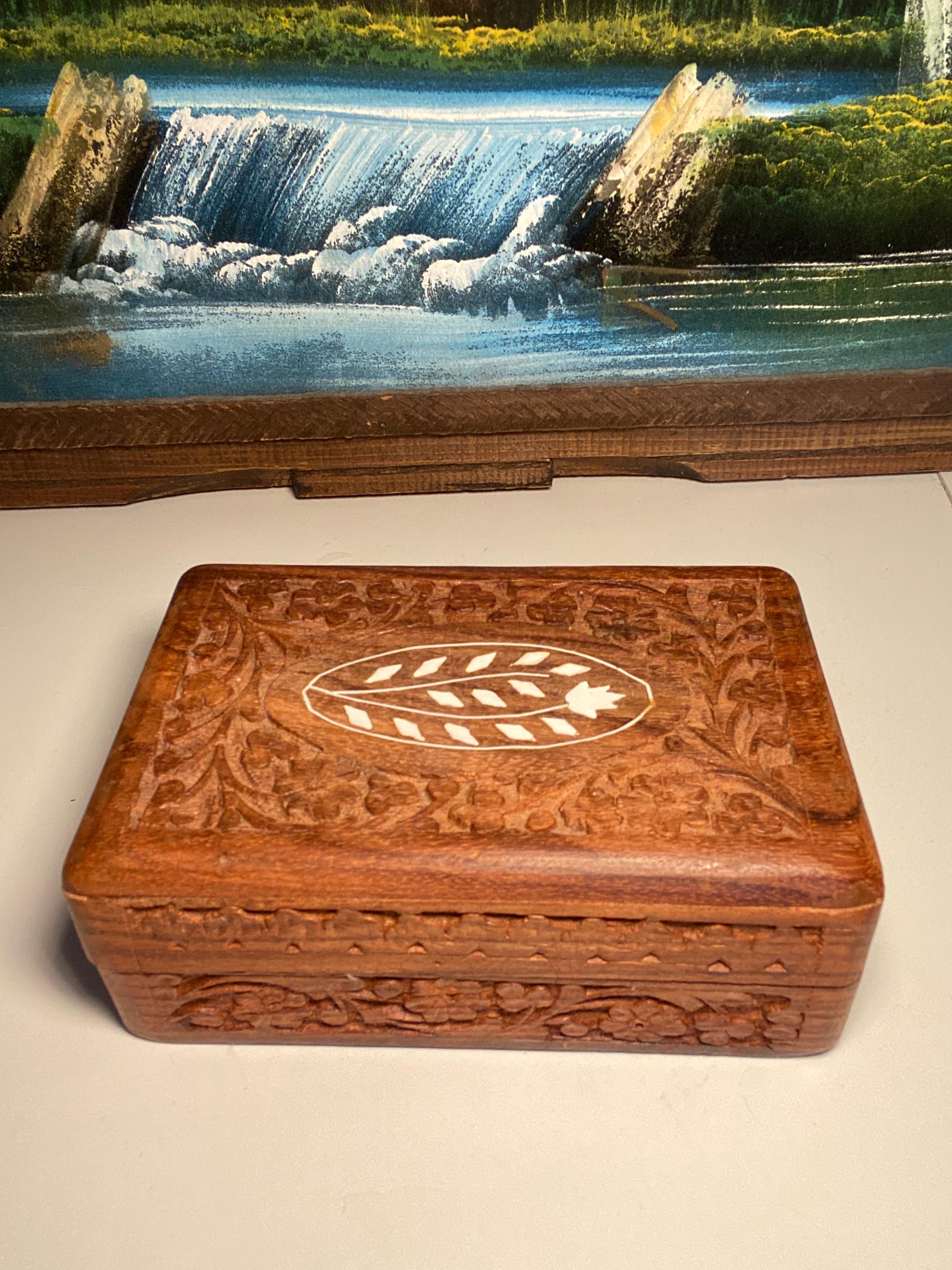 Wood Inlay India - Etsy