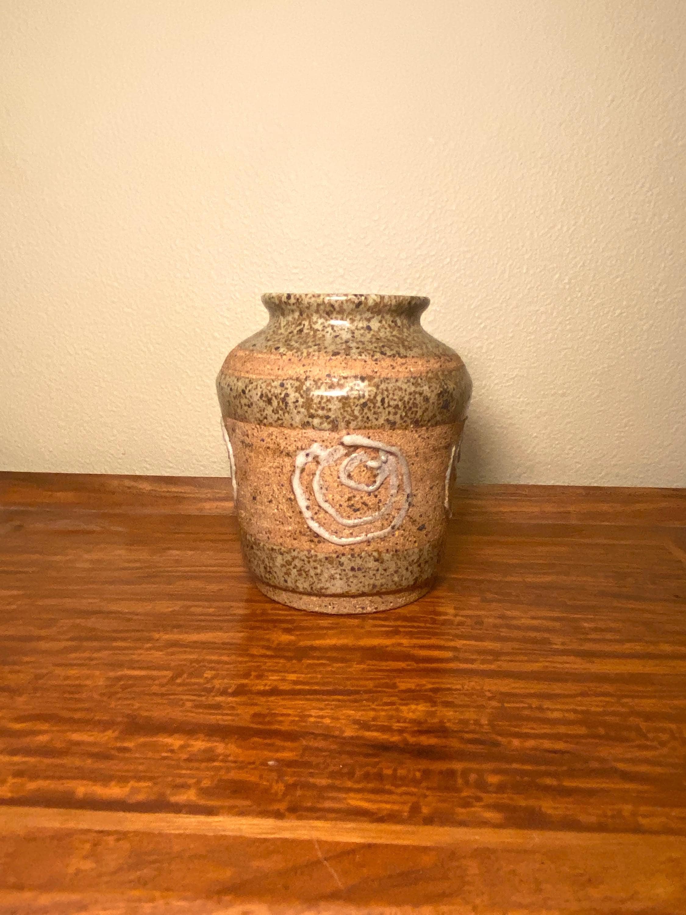 古い花瓶焼物 ヴィンテージスタジオ陶器花瓶 - Etsy 日本