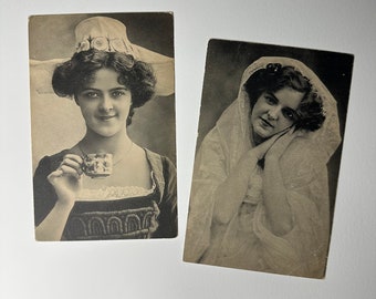 Postcards, Gibson Girls. Early 1900s