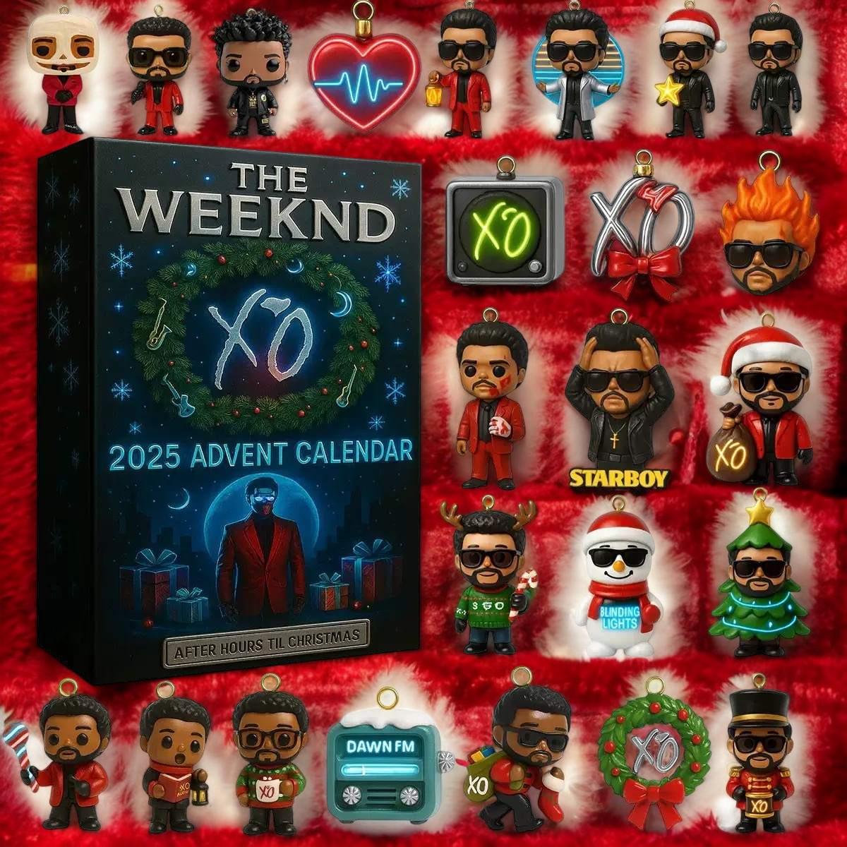 Discover XO Style Night Vibes Advent Calendar Set 2025, 24-Day Countdown Xmas Gift, Music Gift